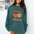 I Teach The Cutest Pumpkins In The Patch Retro Teacher Fall Comfort Colors Sweatshirt Blue Spruce I Teach The Cutest Pumpkins In The Patch Retro Teacher Fall Comfort Colors Sweatshirt Blue Spruce