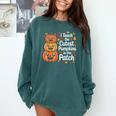 i Teach The Cutest Pumpkins In The Patch Teacher Halloween Comfort Colors Sweatshirt Blue Spruce i Teach The Cutest Pumpkins In The Patch Teacher Halloween Comfort Colors Sweatshirt Blue Spruce