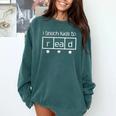 I Teach Kids To Read Teacher Science Of Reading Women Men Comfort Colors Sweatshirt Blue Spruce