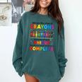 Teacher We Are Like a Box Of Crayons Back To School Comfort Colors Sweatshirt Blue Spruce Teacher We Are Like a Box Of Crayons Back To School Comfort Colors Sweatshirt Blue Spruce
