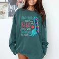 Teacher Dinosaurs Didnt Read Look What Happened Book Reading Comfort Colors Sweatshirt Blue Spruce