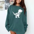 Teacher Saurus T Shirt For Men And Women Comfort Colors Sweatshirt Blue Spruce