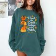 Teacher Thanksgiving I Teach The Cutest Turkeys In The Patch Comfort Colors Sweatshirt Blue Spruce Teacher Thanksgiving I Teach The Cutest Turkeys In The Patch Comfort Colors Sweatshirt Blue Spruce