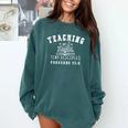 Teaching Tiny Disciples Christian Bible Verse Teacher Comfort Colors Sweatshirt Blue Spruce Teaching Tiny Disciples Christian Bible Verse Teacher Comfort Colors Sweatshirt Blue Spruce