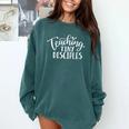 Teaching Tiny Disciples Christian Teacher Comfort Colors Sweatshirt Blue Spruce Teaching Tiny Disciples Christian Teacher Comfort Colors Sweatshirt Blue Spruce