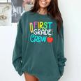 Team 1st Grade Crew Back To School 1st Grade Teacher Kids Comfort Colors Sweatshirt Blue Spruce Team 1st Grade Crew Back To School 1st Grade Teacher Kids Comfort Colors Sweatshirt Blue Spruce