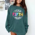 Team Fifth Grade Teacher Back To School 5th Grade Squad Kids Comfort Colors Sweatshirt Blue Spruce Team Fifth Grade Teacher Back To School 5th Grade Squad Kids Comfort Colors Sweatshirt Blue Spruce