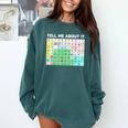 Tell Me About It Speech Language Pathology AAC Sped Teacher Comfort Colors Sweatshirt Blue Spruce Tell Me About It Speech Language Pathology AAC Sped Teacher Comfort Colors Sweatshirt Blue Spruce