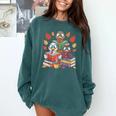 Thanksgiving Teacher Books Turkey Reading Book Comfort Colors Sweatshirt Blue Spruce