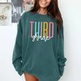 Third Grade Girls Boys Teacher Team 3rd Grade Squad Comfort Colors Sweatshirt Blue Spruce Third Grade Girls Boys Teacher Team 3rd Grade Squad Comfort Colors Sweatshirt Blue Spruce