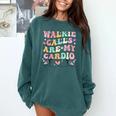 Walkie Calls Are My Cardio Special Education Teacher School Comfort Colors Sweatshirt Blue Spruce Walkie Calls Are My Cardio Special Education Teacher School Comfort Colors Sweatshirt Blue Spruce