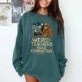 Weird Teachers Build Character Van Bigfoot Art Comfort Colors Sweatshirt Blue Spruce Weird Teachers Build Character Van Bigfoot Art Comfort Colors Sweatshirt Blue Spruce