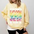 100 Days Of School Heart Love Teacher Or Student 100th Day Comfort Colors Sweatshirt Butter 100 Days Of School Heart Love Teacher Or Student 100th Day Comfort Colors Sweatshirt Butter
