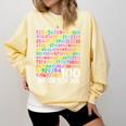100th Day Of School Teacher Kids 100 Days Math Numbers Comfort Colors Sweatshirt Butter 100th Day Of School Teacher Kids 100 Days Math Numbers Comfort Colors Sweatshirt Butter