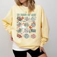 12 Days Of Art Teacher Christmas Artists Painter Educational Comfort Colors Sweatshirt Butter