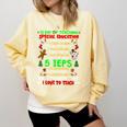 12 Days Of Teaching Special Education IEPS SPED Teacher Xmas Comfort Colors Sweatshirt Butter