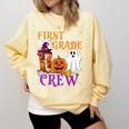 1st Grade Boo Crew Teacher Student Halloween Costume Comfort Colors Sweatshirt Butter 1st Grade Boo Crew Teacher Student Halloween Costume Comfort Colors Sweatshirt Butter