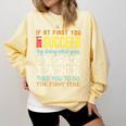 5th Grade Teacher Appreciation Comfort Colors Sweatshirt Butter