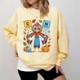 67 Chemistry Science Teacher Periodic Table Thanksgiving Comfort Colors Sweatshirt Butter