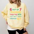 67 Teacher Middle School Teacher 6 7 Overuse 67 Comfort Colors Sweatshirt Butter 67 Teacher Middle School Teacher 6 7 Overuse 67 Comfort Colors Sweatshirt Butter