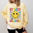 67th Day Of School Shirt 67 Days Smarter Teacher Boy Girls Comfort Colors Sweatshirt Butter