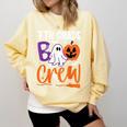 7th Grade Boo Crew Teacher Student Halloween Costume Comfort Colors Sweatshirt Butter