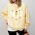 ABCD The Teacher Tour Last Day Of School Rockin' Teacher Comfort Colors Sweatshirt Butter