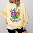 Apple Retro Play Is Learning Kindergarten Teacher Daycare Comfort Colors Sweatshirt Butter