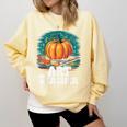 Art Teacher Pumpkin Painting Halloween Costume Comfort Colors Sweatshirt Butter Art Teacher Pumpkin Painting Halloween Costume Comfort Colors Sweatshirt Butter