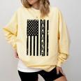 ASL Flag Sign Language Deaf ASL Teacher For Men Women Comfort Colors Sweatshirt Butter ASL Flag Sign Language Deaf ASL Teacher For Men Women Comfort Colors Sweatshirt Butter