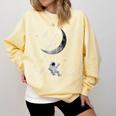 Astronaut Purple Moon Swing NASA Space Science Teacher Comfort Colors Sweatshirt Butter Astronaut Purple Moon Swing NASA Space Science Teacher Comfort Colors Sweatshirt Butter