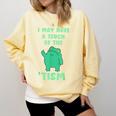 Autism Awareness Neurodiversity Teacher Frog I May Have A Touch Of The Tism Neurodivergent Small Comfort Colors Sweatshirt Butter Autism Awareness Neurodiversity Teacher Frog I May Have A Touch Of The Tism Neurodivergent Small Comfort Colors Sweatshirt Butter