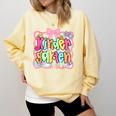 Back To School Kindergarten Preppy Teacher Girl Comfort Colors Sweatshirt Butter Back To School Kindergarten Preppy Teacher Girl Comfort Colors Sweatshirt Butter