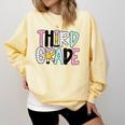 Back To School Third Grade Teacher First Day Of 3rd Grade Comfort Colors Sweatshirt Butter Back To School Third Grade Teacher First Day Of 3rd Grade Comfort Colors Sweatshirt Butter