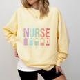 Battery Life Of A Nurse School Teacher Appreciation Comfort Colors Sweatshirt Butter