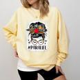 Bleached Teacher Para Life Paraprofessional Cute Messy Bun For Men Women Girls Kids Comfort Colors Sweatshirt Butter Bleached Teacher Para Life Paraprofessional Cute Messy Bun For Men Women Girls Kids Comfort Colors Sweatshirt Butter