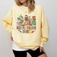 Book Tree All Is Calm Said No Teacher Ever Christmas Comfort Colors Sweatshirt Butter Book Tree All Is Calm Said No Teacher Ever Christmas Comfort Colors Sweatshirt Butter