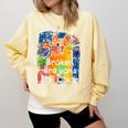 Broken Crayons Still Color Cat Teacher Comfort Colors Sweatshirt Butter Broken Crayons Still Color Cat Teacher Comfort Colors Sweatshirt Butter