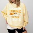 My Broom Broke So Now I Teach Science Teacher Halloween Comfort Colors Sweatshirt Butter My Broom Broke So Now I Teach Science Teacher Halloween Comfort Colors Sweatshirt Butter