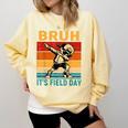 Bruh It's Field Day Teacher Happy Field Day Dabbing Boy Comfort Colors Sweatshirt Butter Bruh It's Field Day Teacher Happy Field Day Dabbing Boy Comfort Colors Sweatshirt Butter