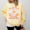You Cant Scare Me I Teach Kindergarten Teacher Halloween Comfort Colors Sweatshirt Butter