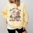 You Can't Scare Me I Teach Middle School Halloween Teacher Comfort Colors Sweatshirt Butter