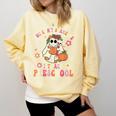 You Can't Scare Me I Teach Preschool Teacher Team Halloween Comfort Colors Sweatshirt Butter