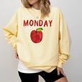 Caterpillar Friday Fruit Kindergarten Teacher Men Women Kids Comfort Colors Sweatshirt Butter Caterpillar Friday Fruit Kindergarten Teacher Men Women Kids Comfort Colors Sweatshirt Butter