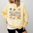 Choose To Include Inclusion Matters Autism Awareness Teacher Men Women Girls Kids Comfort Colors Sweatshirt Butter