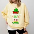 Christmas Kindergarten Elf Squad Teacher Student Comfort Colors Sweatshirt Butter Christmas Kindergarten Elf Squad Teacher Student Comfort Colors Sweatshirt Butter