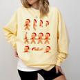 Christmas Math Teacher Equation Gingerbread With Santa Hat Men Women Comfort Colors Sweatshirt Butter
