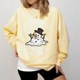 Christmas Surviving Teacher Life Meltdown Xmas Women Men Comfort Colors Sweatshirt Butter