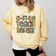 Coffee Teach Repeat Leopard Print Back To School Teachers Comfort Colors Sweatshirt Butter Coffee Teach Repeat Leopard Print Back To School Teachers Comfort Colors Sweatshirt Butter