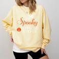 Computer Teacher Halloween Spooky Men Women Kids Comfort Colors Sweatshirt Butter Computer Teacher Halloween Spooky Men Women Kids Comfort Colors Sweatshirt Butter